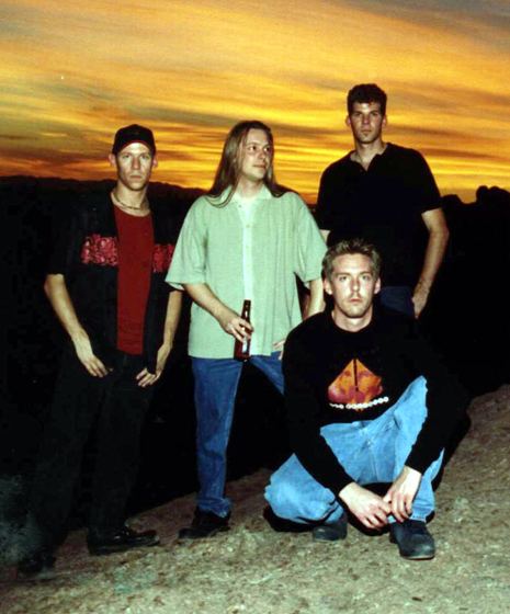 GROUNDED: the band at sunset in the desert