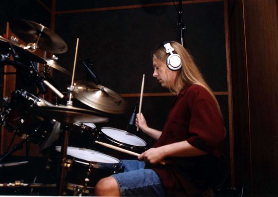 GROUNDED: drums in the studio